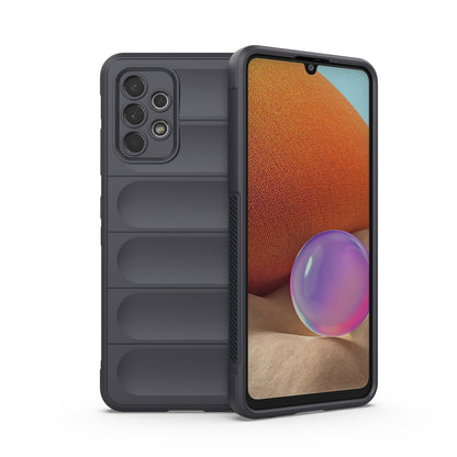 Samsung Galaxy A32 4G Magic Shield TPU + Flannel Protective Phone Case Cover, Shockproof Scratch Resistant