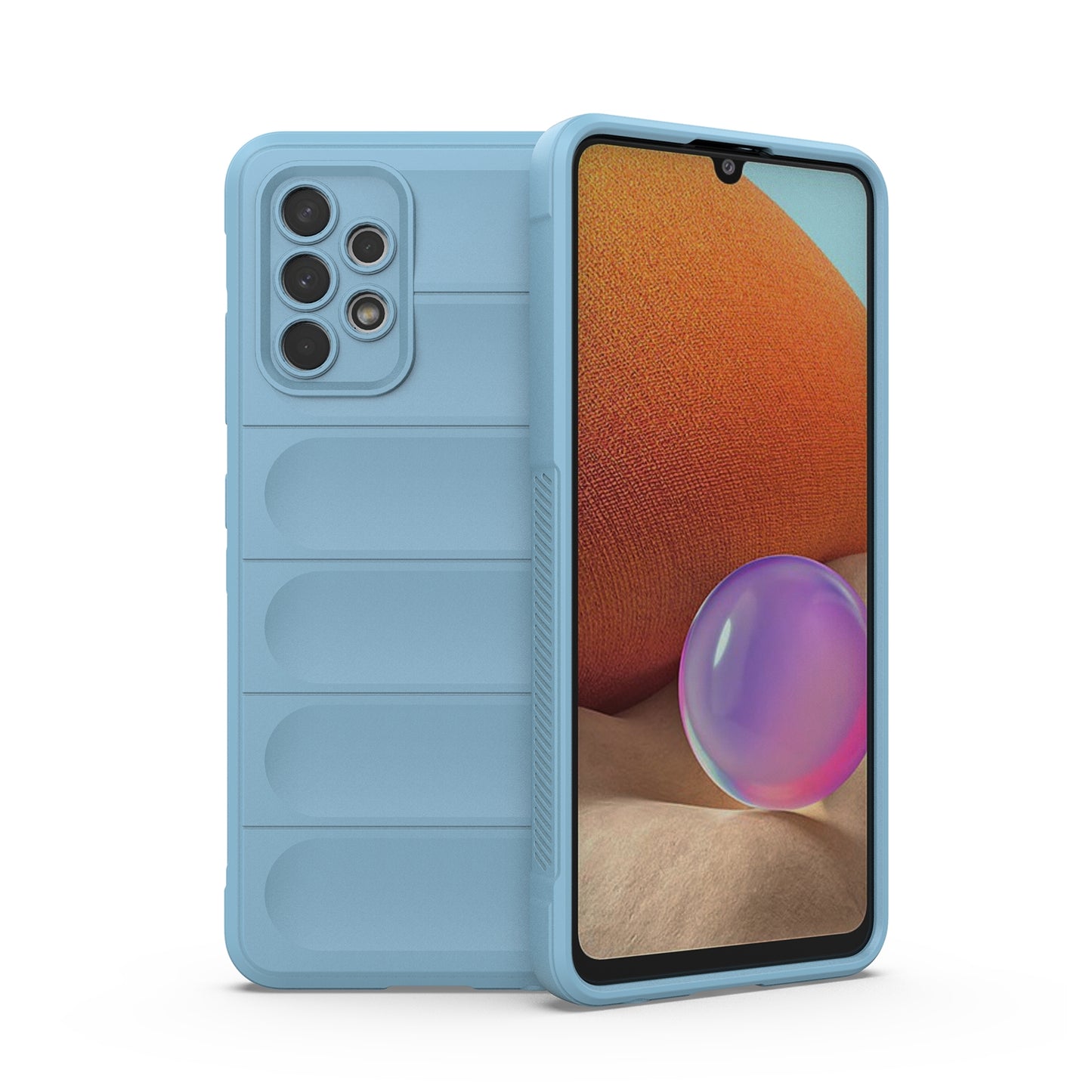 Samsung Galaxy A32 4G Magic Shield TPU + Flannel Protective Phone Case Cover, Shockproof Scratch Resistant