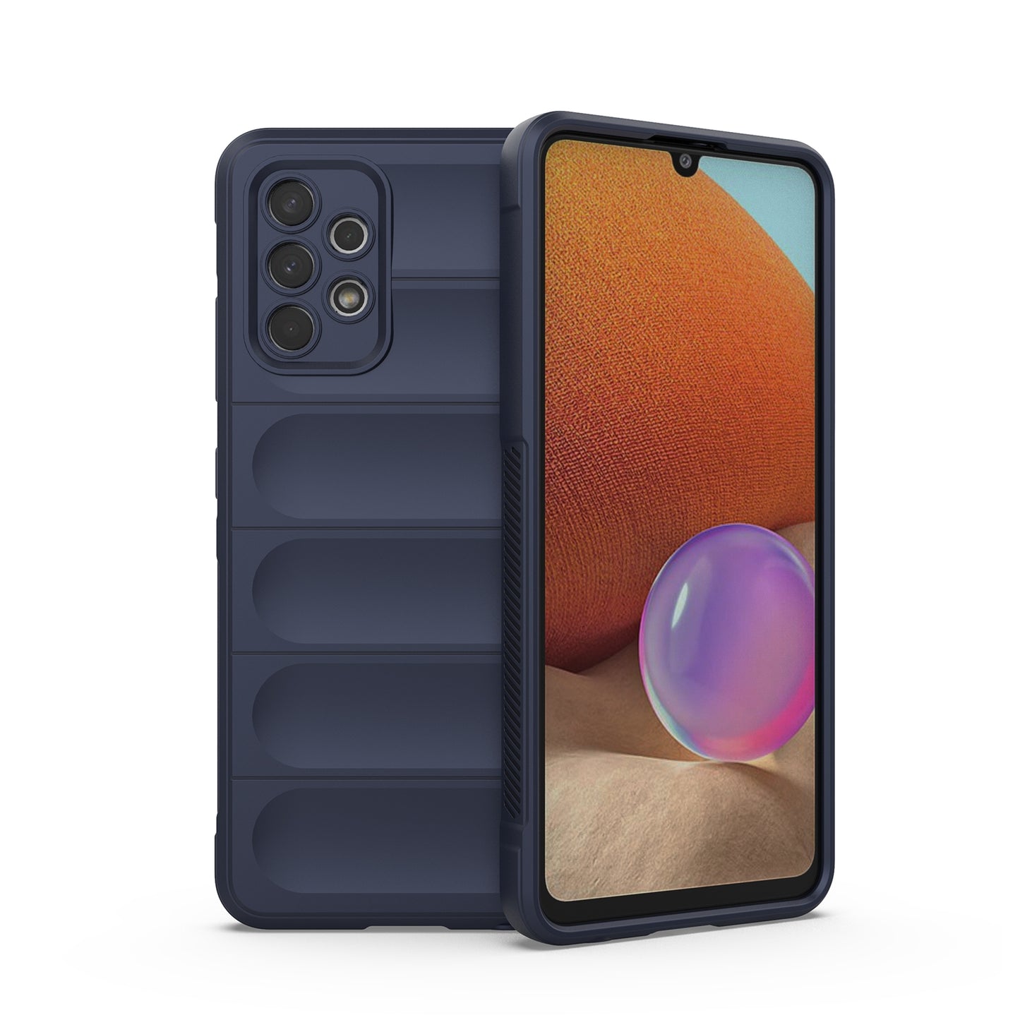 Samsung Galaxy A32 4G Magic Shield TPU + Flannel Protective Phone Case Cover, Shockproof Scratch Resistant