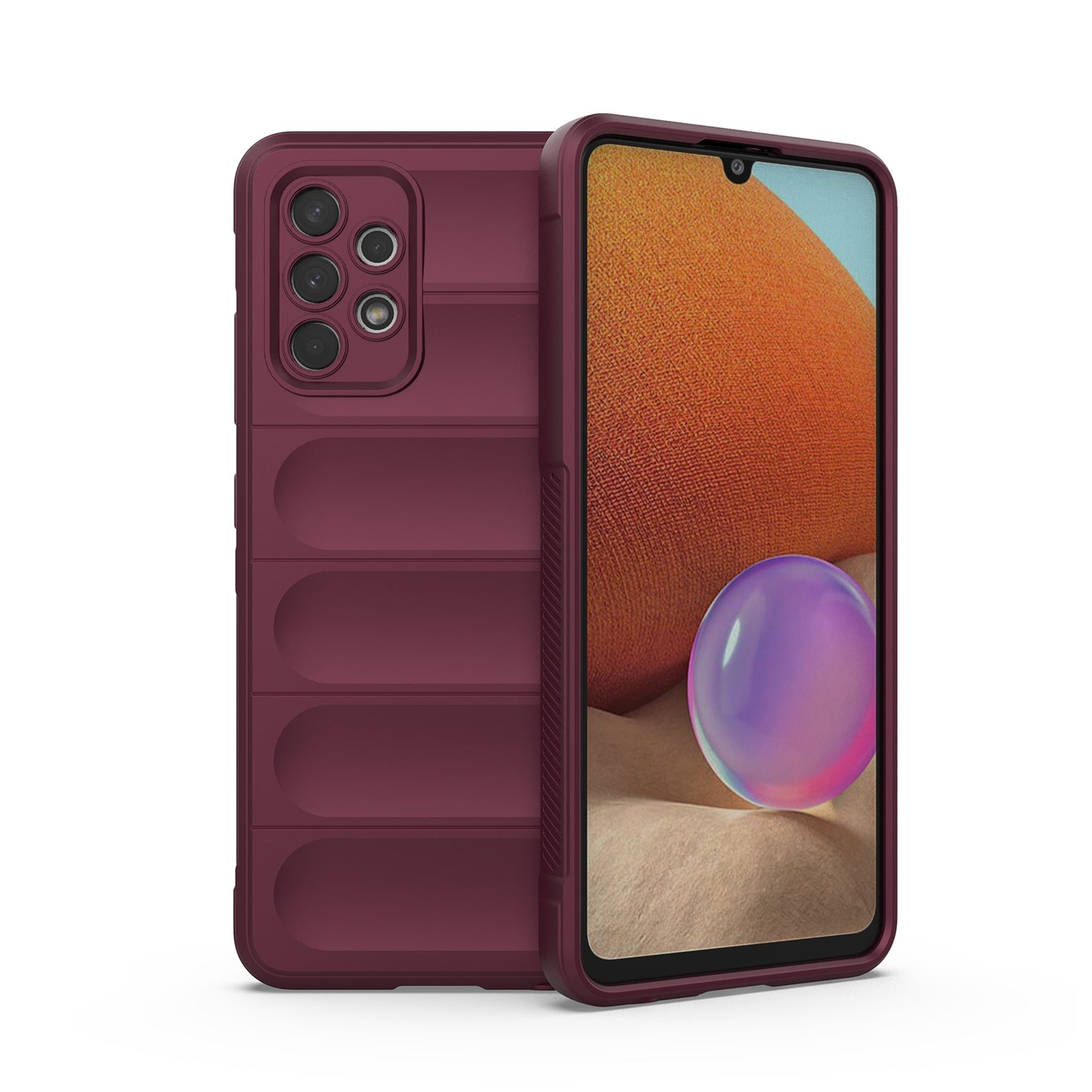 Samsung Galaxy A32 4G Magic Shield TPU + Flannel Protective Phone Case Cover, Shockproof Scratch Resistant