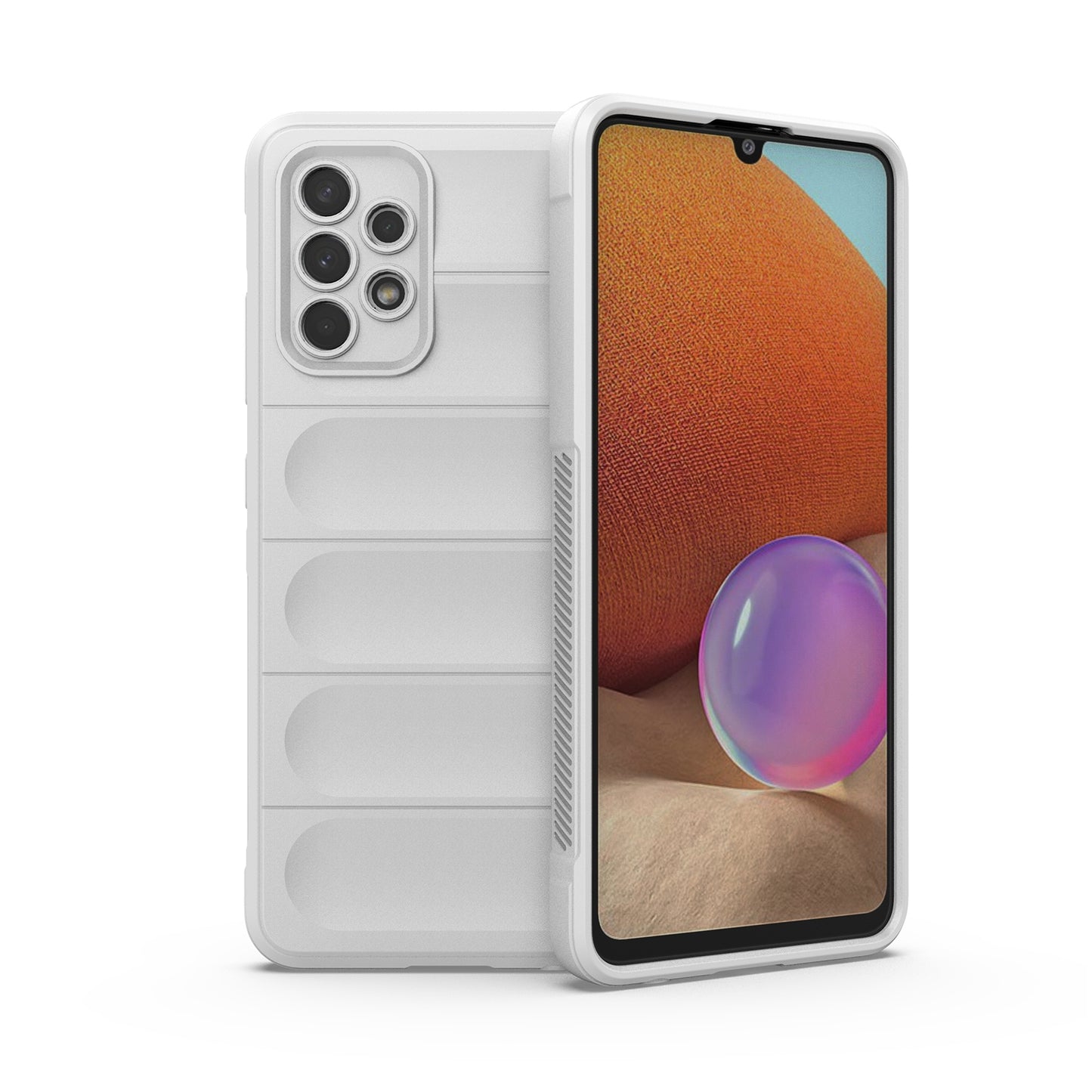 Samsung Galaxy A32 4G Magic Shield TPU + Flannel Protective Phone Case Cover, Shockproof Scratch Resistant