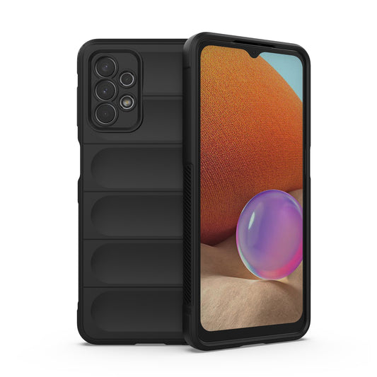 Samsung Galaxy A32 5G Magic Shield TPU + Flannel Protective Phone Case Cover, Shockproof Scratch Resistant
