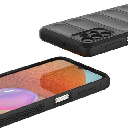 Samsung Galaxy A32 5G Magic Shield TPU + Flannel Protective Phone Case Cover, Shockproof Scratch Resistant