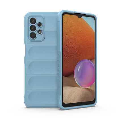 Samsung Galaxy A32 5G Magic Shield TPU + Flannel Protective Phone Case Cover, Shockproof Scratch Resistant