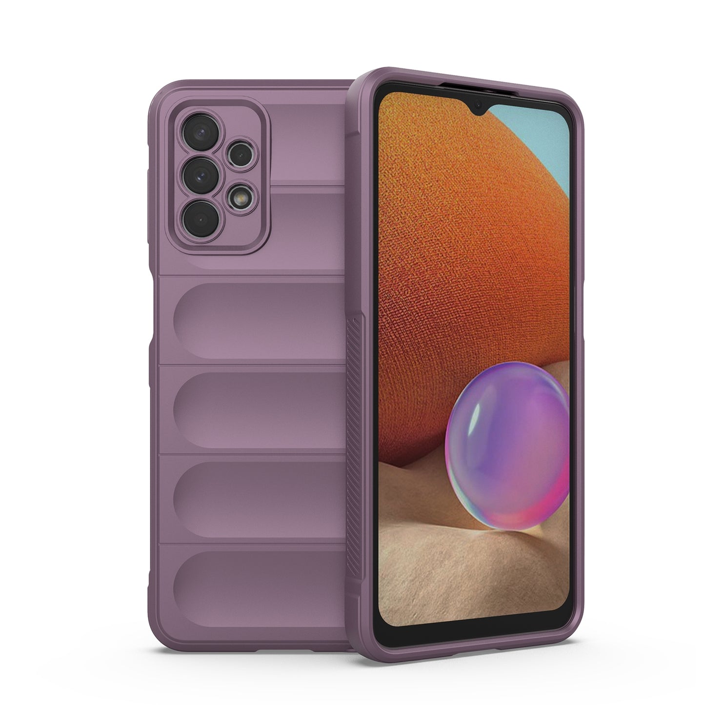 Samsung Galaxy A32 5G Magic Shield TPU + Flannel Protective Phone Case Cover, Shockproof Scratch Resistant