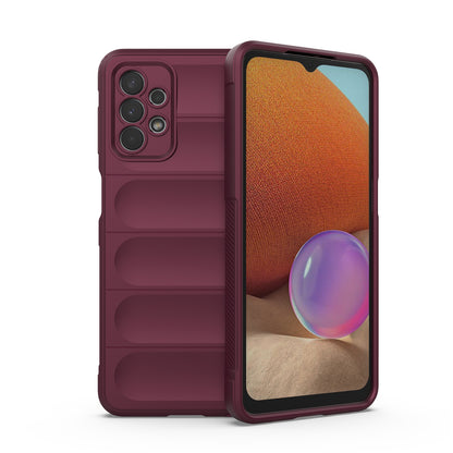 Samsung Galaxy A32 5G Magic Shield TPU + Flannel Protective Phone Case Cover, Shockproof Scratch Resistant