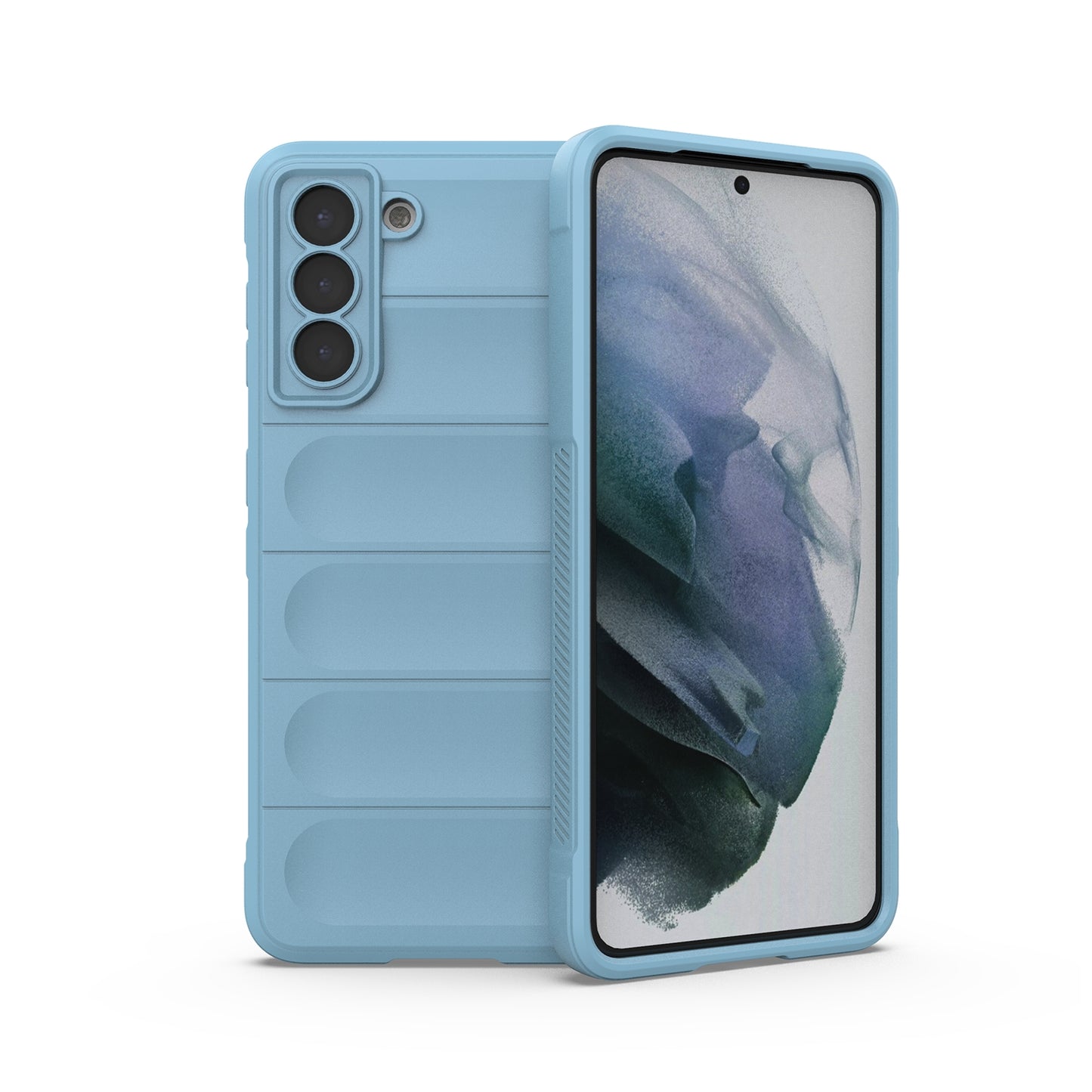 Samsung Galaxy S21 5G Magic Shield TPU + Flannel Protective Phone Case Cover, Shockproof Scratch Resistant