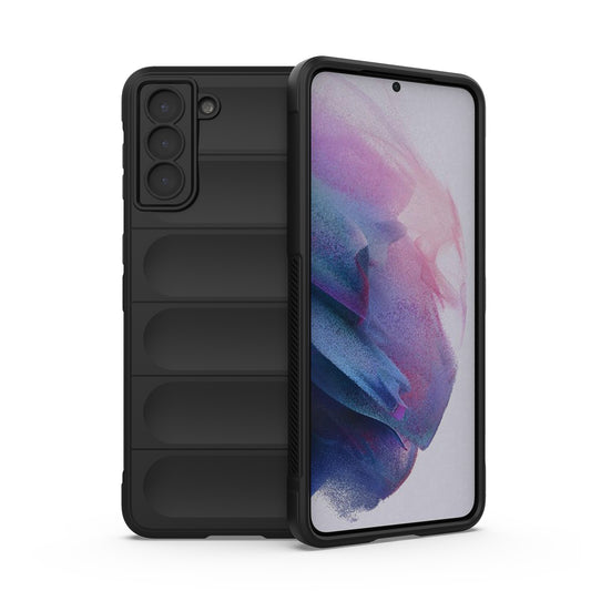 Samsung Galaxy S21+ 5G Magic Shield TPU + Flannel Protective Phone Case Cover, Shockproof Scratch Resistant