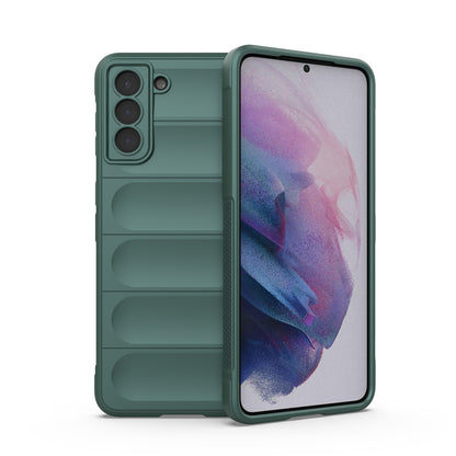Samsung Galaxy S21+ 5G Magic Shield TPU + Flannel Protective Phone Case Cover, Shockproof Scratch Resistant