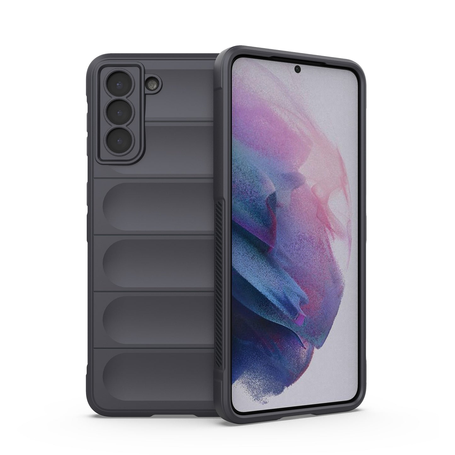 Samsung Galaxy S21+ 5G Magic Shield TPU + Flannel Protective Phone Case Cover, Shockproof Scratch Resistant