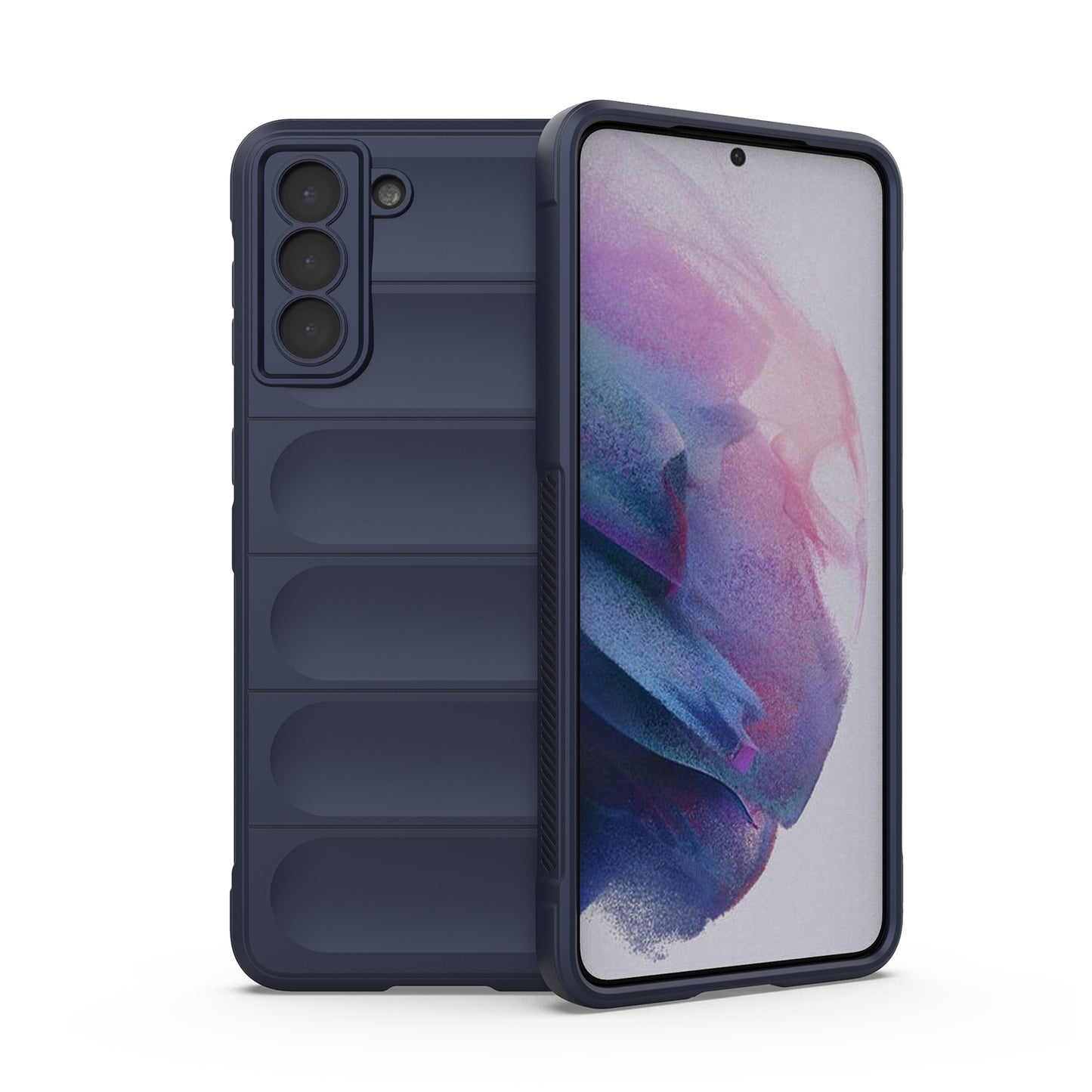 Samsung Galaxy S21+ 5G Magic Shield TPU + Flannel Protective Phone Case Cover, Shockproof Scratch Resistant