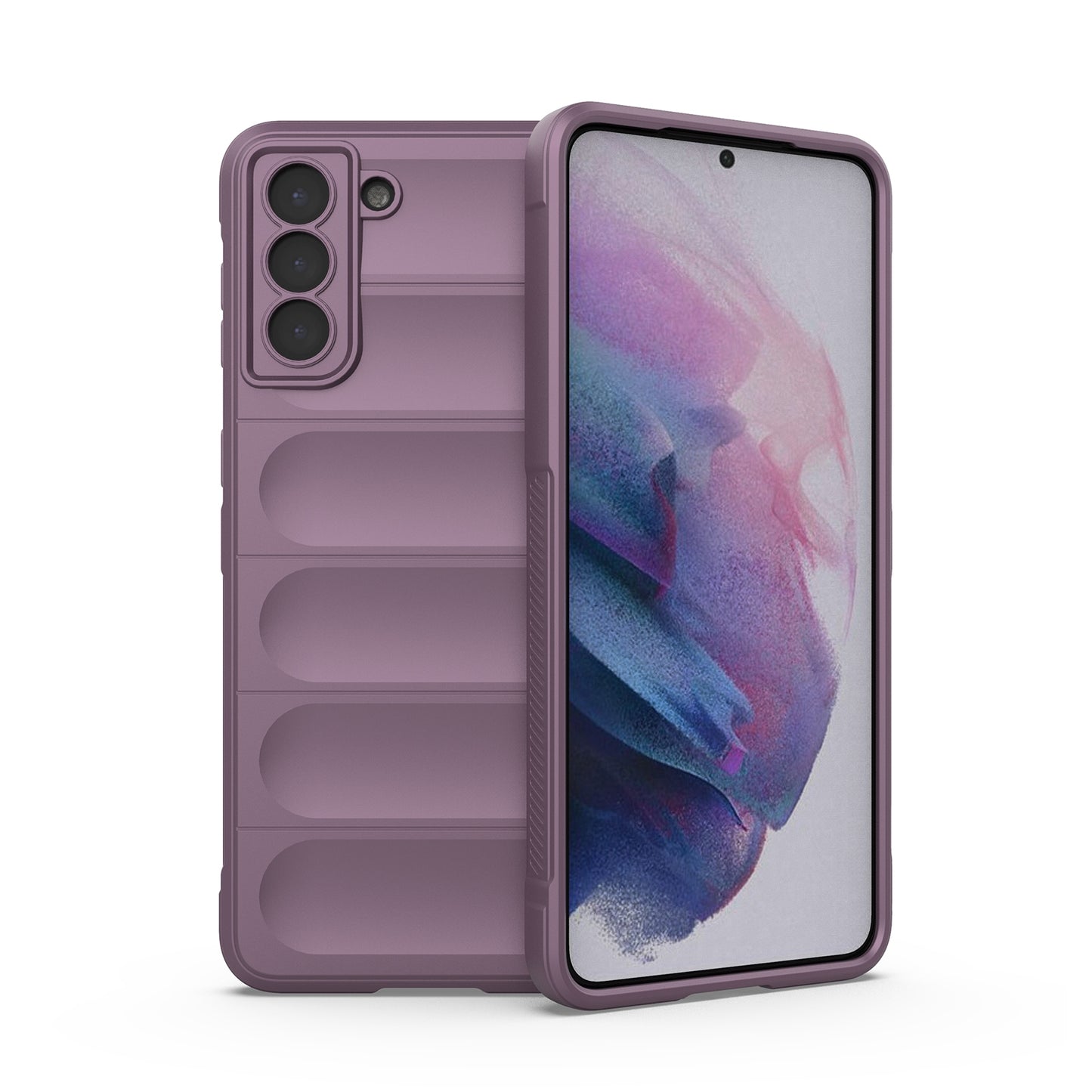 Samsung Galaxy S21+ 5G Magic Shield TPU + Flannel Protective Phone Case Cover, Shockproof Scratch Resistant