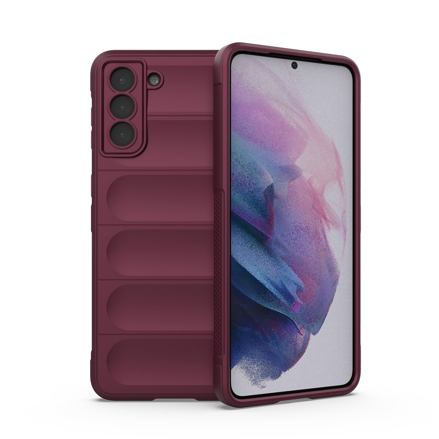 Samsung Galaxy S21+ 5G Magic Shield TPU + Flannel Protective Phone Case Cover, Shockproof Scratch Resistant