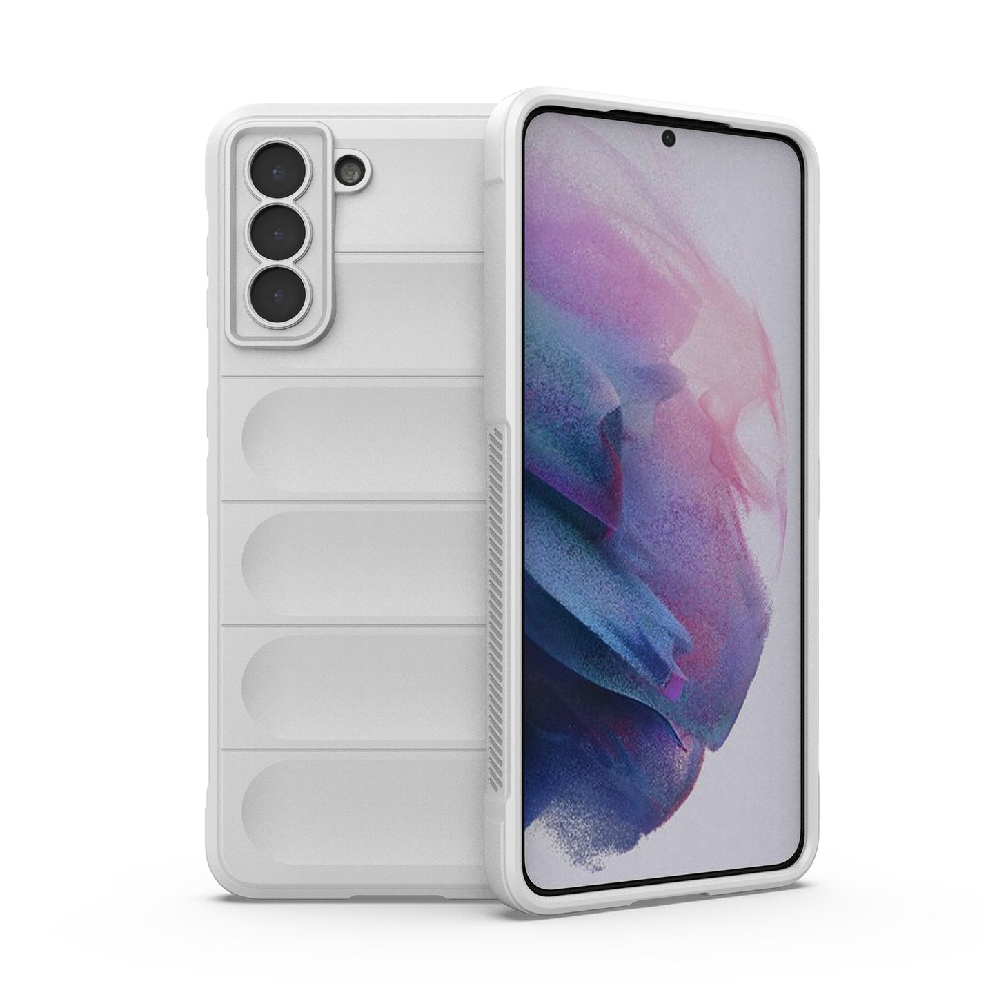 Samsung Galaxy S21+ 5G Magic Shield TPU + Flannel Protective Phone Case Cover, Shockproof Scratch Resistant