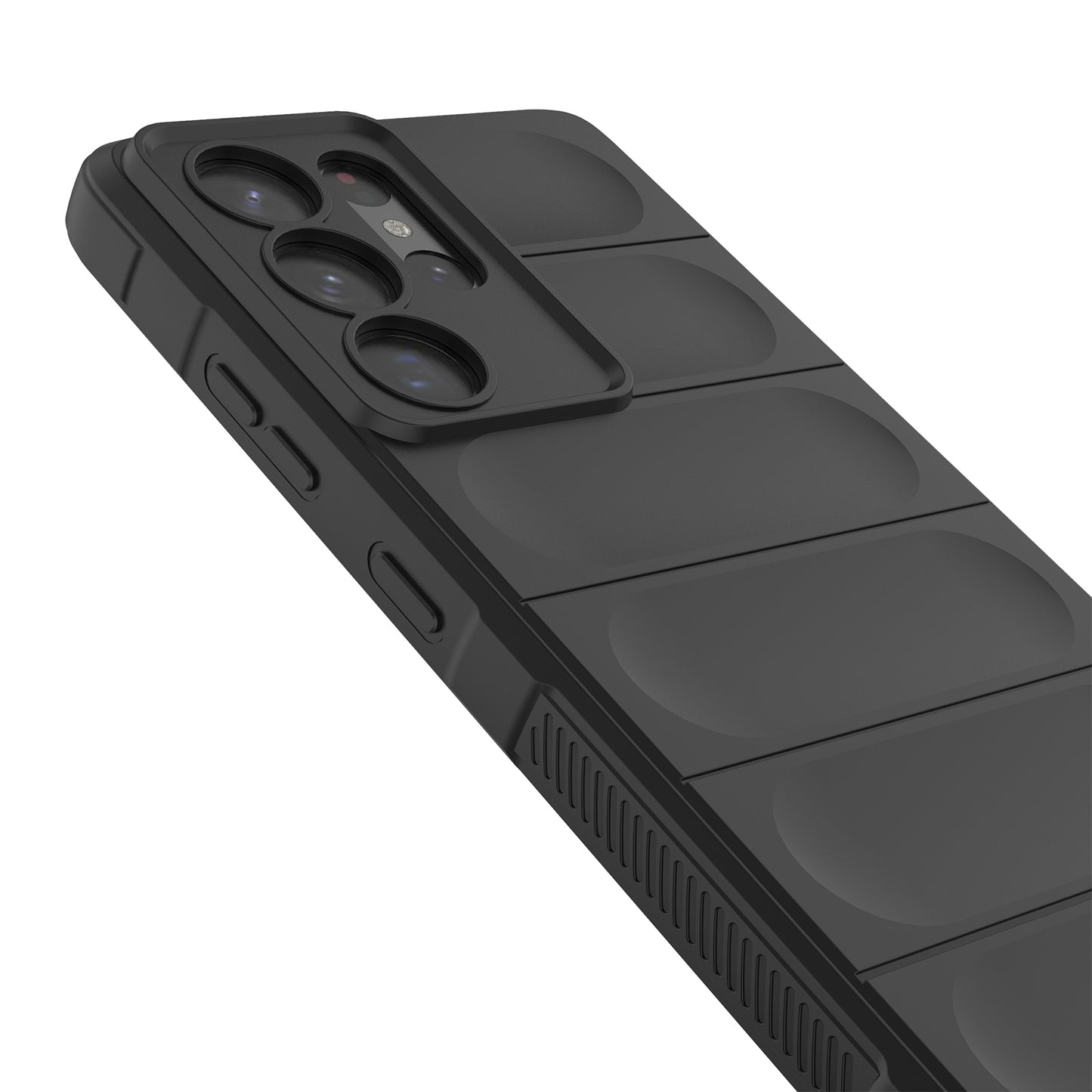 Samsung Galaxy S21 Ultra 5G Magic Shield TPU + Flannel Protective Phone Case Cover, Shockproof Scratch Resistant