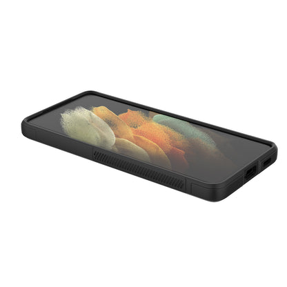 Samsung Galaxy S21 Ultra 5G Magic Shield TPU + Flannel Protective Phone Case Cover, Shockproof Scratch Resistant