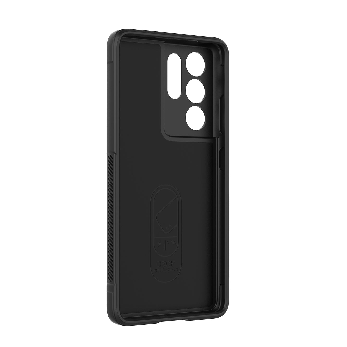 Samsung Galaxy S21 Ultra 5G Magic Shield TPU + Flannel Protective Phone Case Cover, Shockproof Scratch Resistant