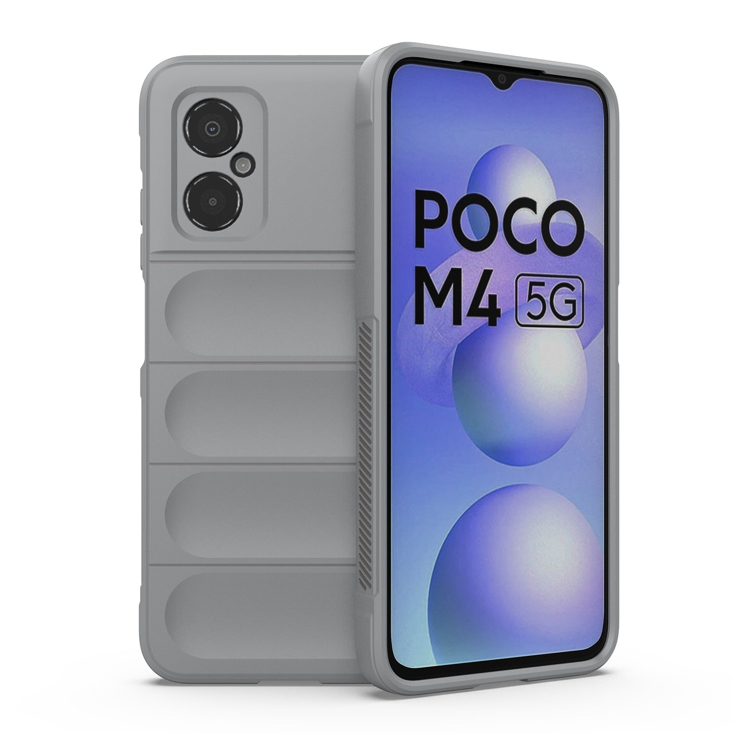Xiaomi Poco M4 5G Magic Shield TPU + Flannel Protective Phone Case Cover, Shockproof Scratch Resistant