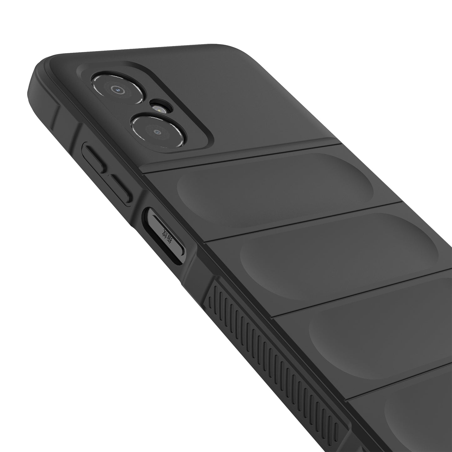 Xiaomi Poco M4 5G Magic Shield TPU + Flannel Protective Phone Case Cover, Shockproof Scratch Resistant