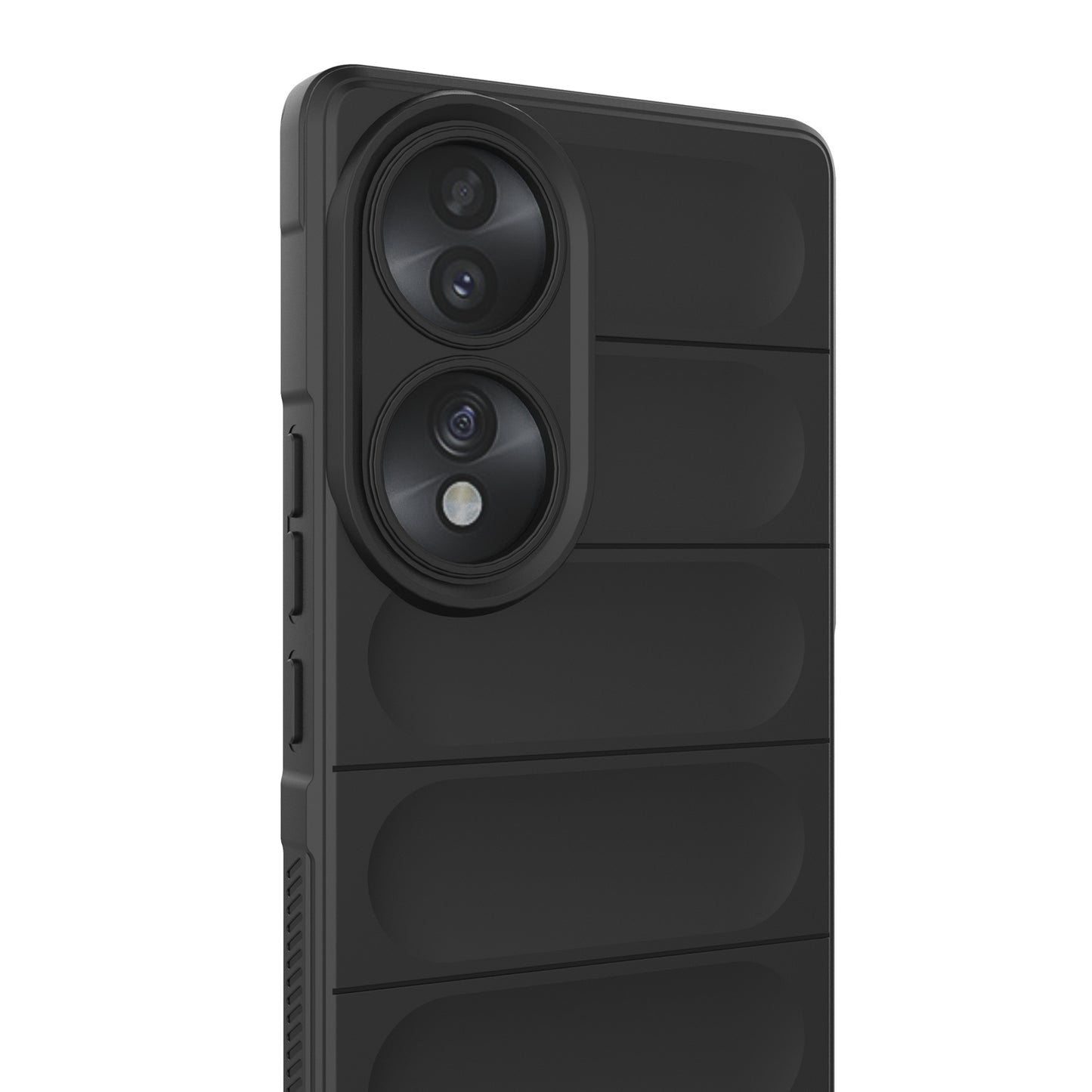 Honor 70 5G Shock Absorbent Magic Shield TPU + Flannel Phone Case, Featuring Ridged Drop Protection, Bright Colours & Easy Access