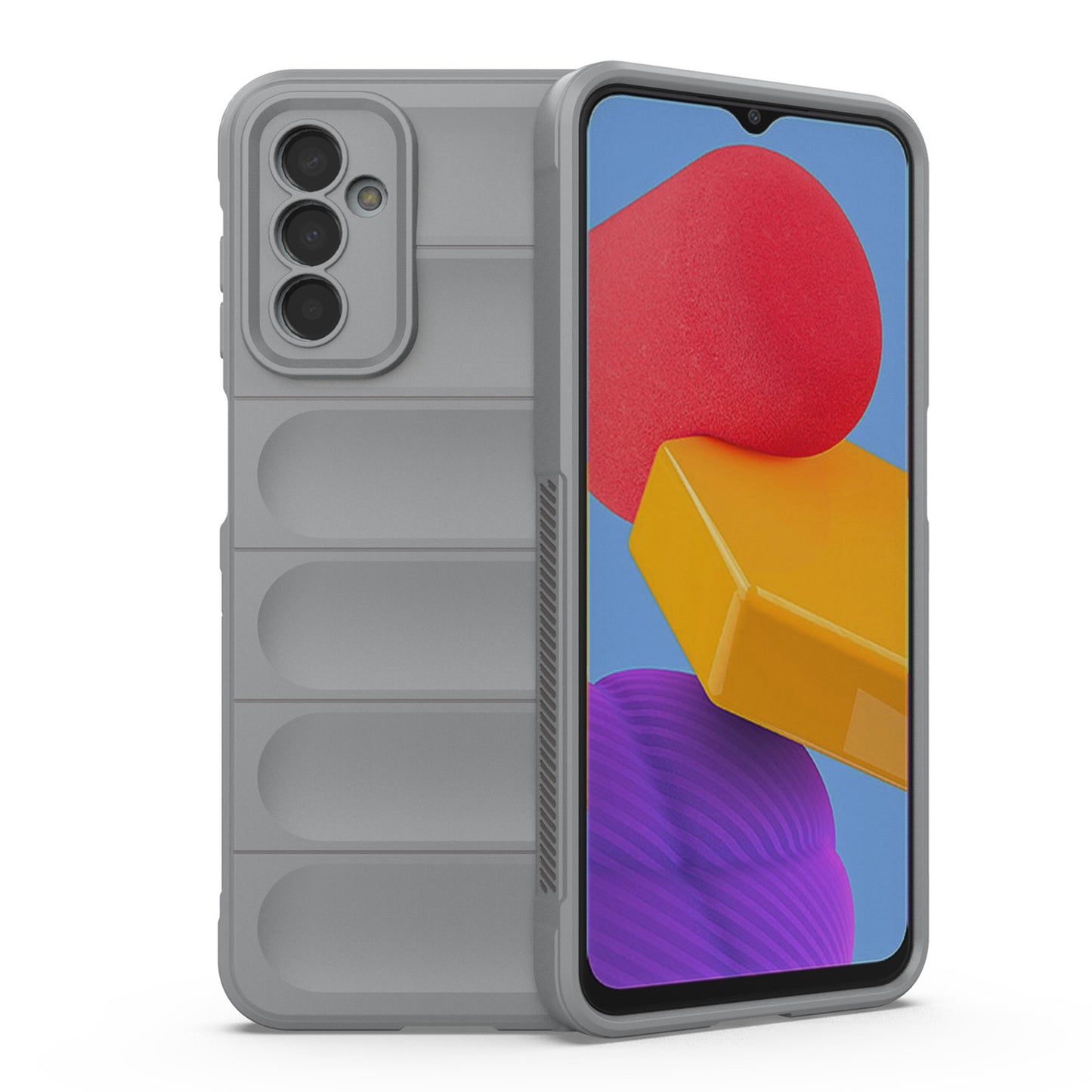 Samsung Galaxy M13 4G Magic Shield TPU + Flannel Protective Phone Case Cover, Shockproof Scratch Resistant