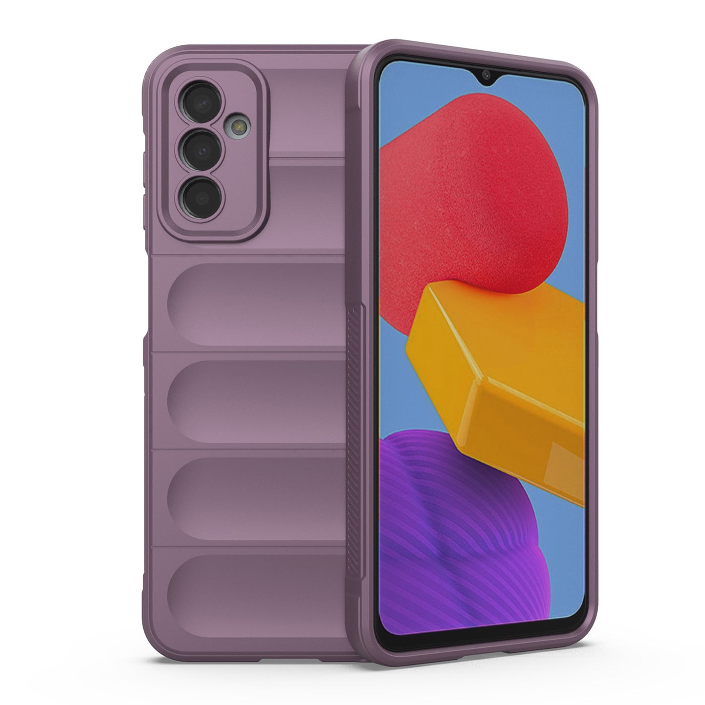 Samsung Galaxy M13 4G Magic Shield TPU + Flannel Protective Phone Case Cover, Shockproof Scratch Resistant