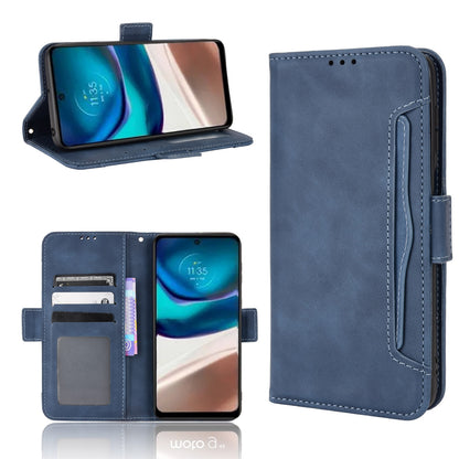 Motorola Moto G42 Skin Feel PU Leather Wallet Phone Case with Card Slots, Cash Pocket, Magnetic Closure, Built-In Stand, Full Protection TPU Cover