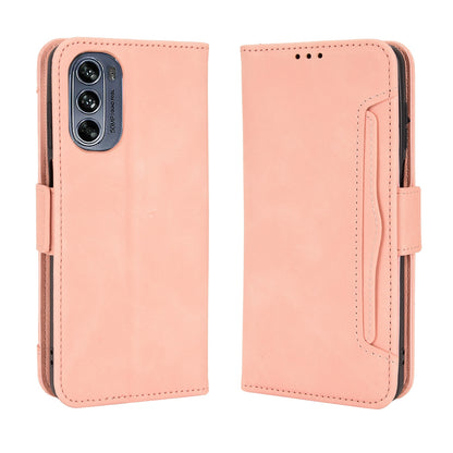 Motorola Moto G62 5G Skin Feel PU Leather Wallet Phone Case with Card Slots, Cash Pocket, Magnetic Closure, Built-In Stand, Full Protection TPU Cover
