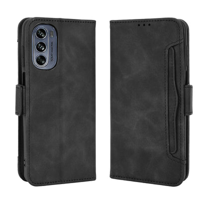 Motorola Moto G62 5G Skin Feel PU Leather Wallet Phone Case with Card Slots, Cash Pocket, Magnetic Closure, Built-In Stand, Full Protection TPU Cover