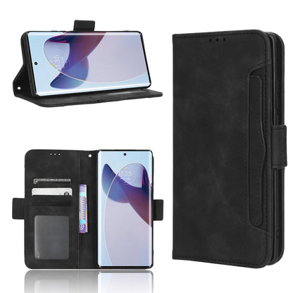 Motorola Moto X30 Pro 5G Skin Feel PU Leather Wallet Phone Case with Card Slots, Cash Pocket, Magnetic Closure, Built-In Stand, Full Protection TPU Cover