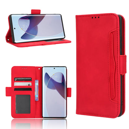 Motorola Moto X30 Pro 5G Skin Feel PU Leather Wallet Phone Case with Card Slots, Cash Pocket, Magnetic Closure, Built-In Stand, Full Protection TPU Cover