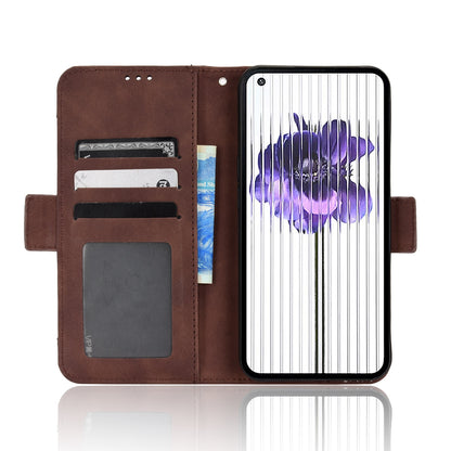 Nothing Phone 1 Skin Feel PU Leather Wallet Phone Case with Card Slots, Cash Pocket, Magnetic Closure, Built-In Stand, Full Protection TPU Cover