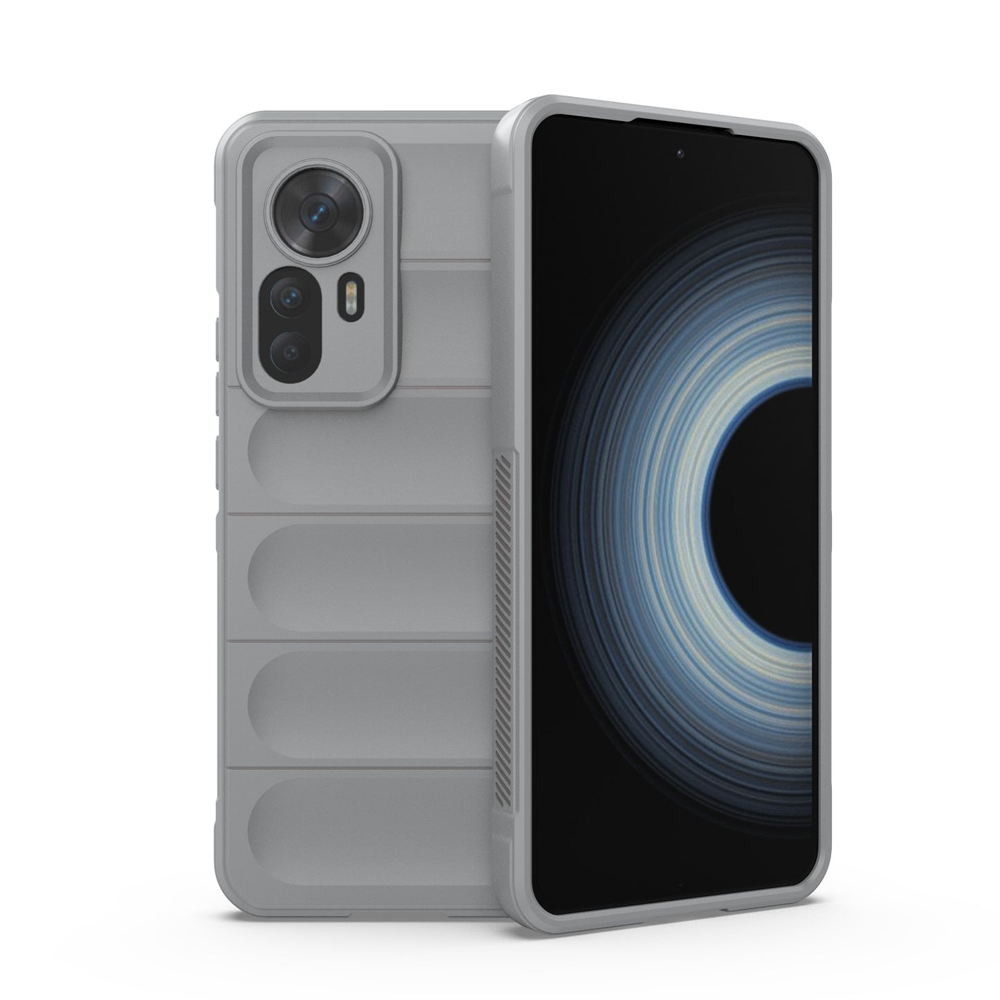 Xiaomi 12T Magic Shield TPU + Flannel Protective Phone Case Cover, Shockproof Scratch Resistant