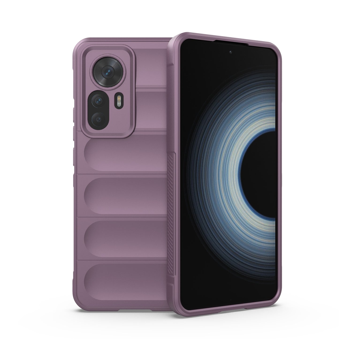 Xiaomi 12T Magic Shield TPU + Flannel Protective Phone Case Cover, Shockproof Scratch Resistant