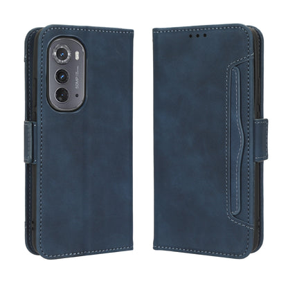 Motorola Edge 2022 Skin Feel PU Leather Wallet Phone Case with Card Slots, Cash Pocket, Magnetic Closure, Built-In Stand, Full Protection TPU Cover