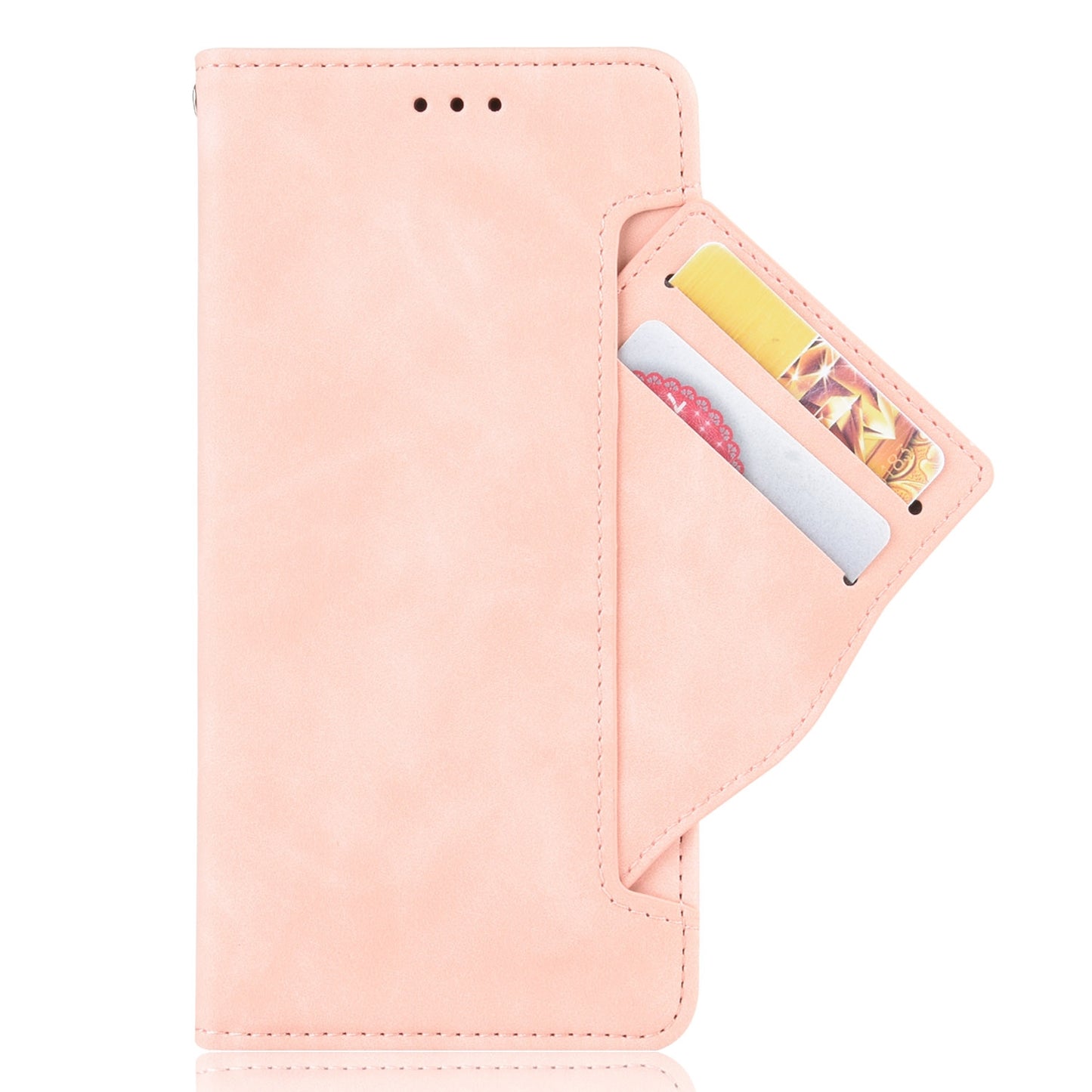Google Pixel 7 Pro 5G Skin Feel PU Leather Wallet Phone Case with Card Slots, Cash Pocket, Magnetic Closure, Built-In Stand, Full Protection TPU Cover