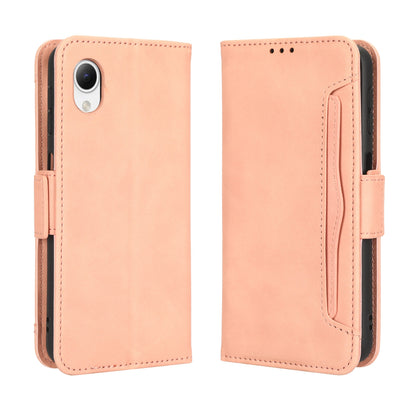Samsung Galaxy A23s Skin Feel PU Leather Wallet Phone Case with Card Slots, Cash Pocket, Magnetic Closure, Built-In Stand, Full Protection TPU Cover