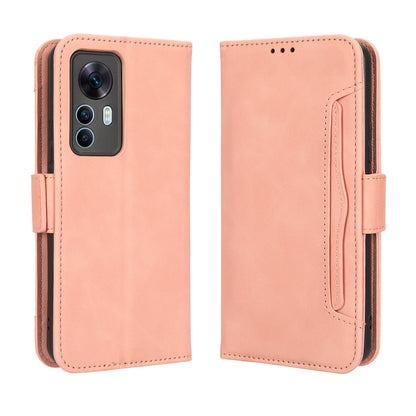 Xiaomi Redmi K50 Ultra Skin Feel PU Leather Wallet Phone Case with Card Slots, Cash Pocket, Magnetic Closure, Built-In Stand, Full Protection TPU Cover