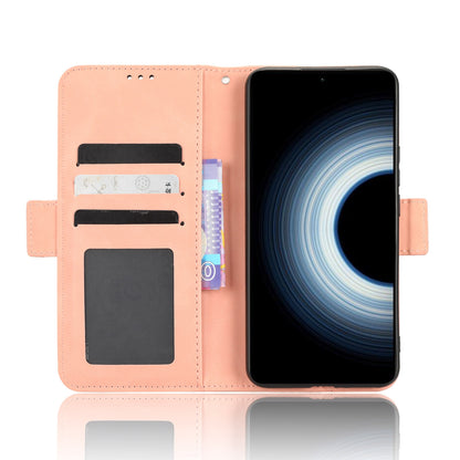 Xiaomi 12T Skin Feel PU Leather Wallet Phone Case with Card Slots, Cash Pocket, Magnetic Closure, Built-In Stand, Full Protection TPU Cover
