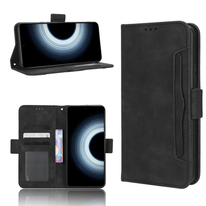 Xiaomi Redmi K50 Ultra Skin Feel PU Leather Wallet Phone Case with Card Slots, Cash Pocket, Magnetic Closure, Built-In Stand, Full Protection TPU Cover