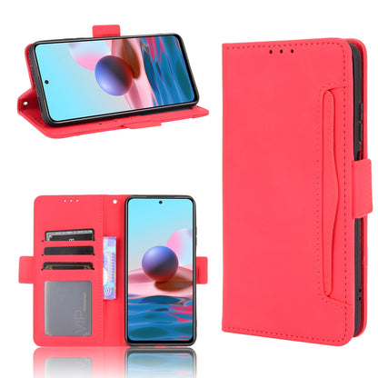 Xiaomi Poco M5S Skin Feel PU Leather Wallet Phone Case with Card Slots, Cash Pocket, Magnetic Closure, Built-In Stand, Full Protection TPU Cover