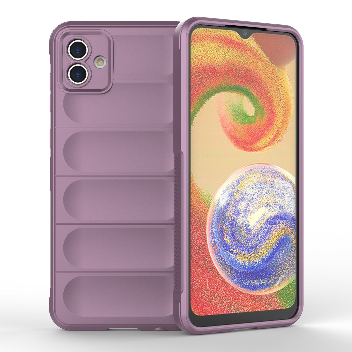 Samsung Galaxy A04 4G Magic Shield TPU + Flannel Protective Phone Case Cover, Shockproof Scratch Resistant