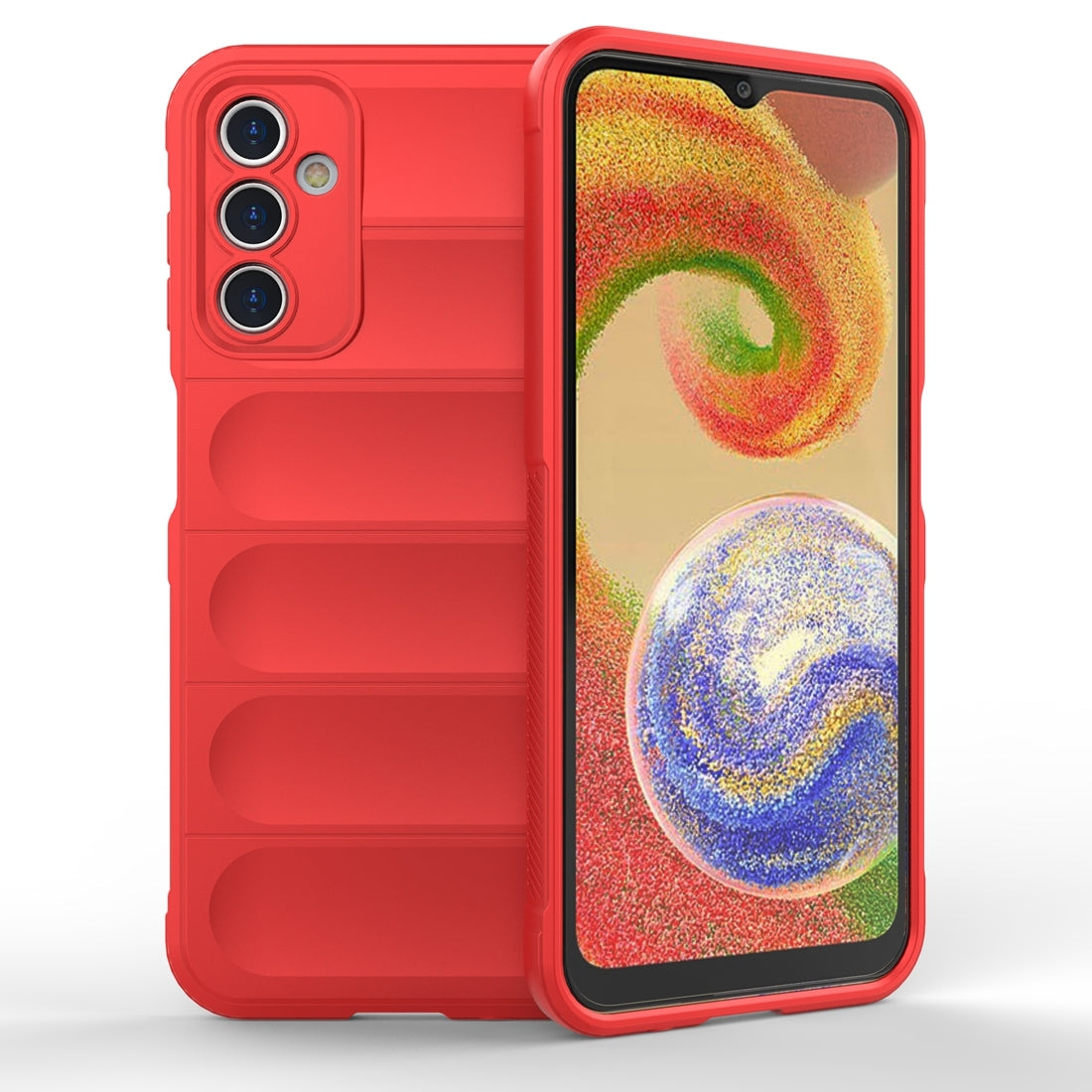 Samsung Galaxy A14 5G Magic Shield TPU + Flannel Protective Phone Case Cover, Shockproof Scratch Resistant