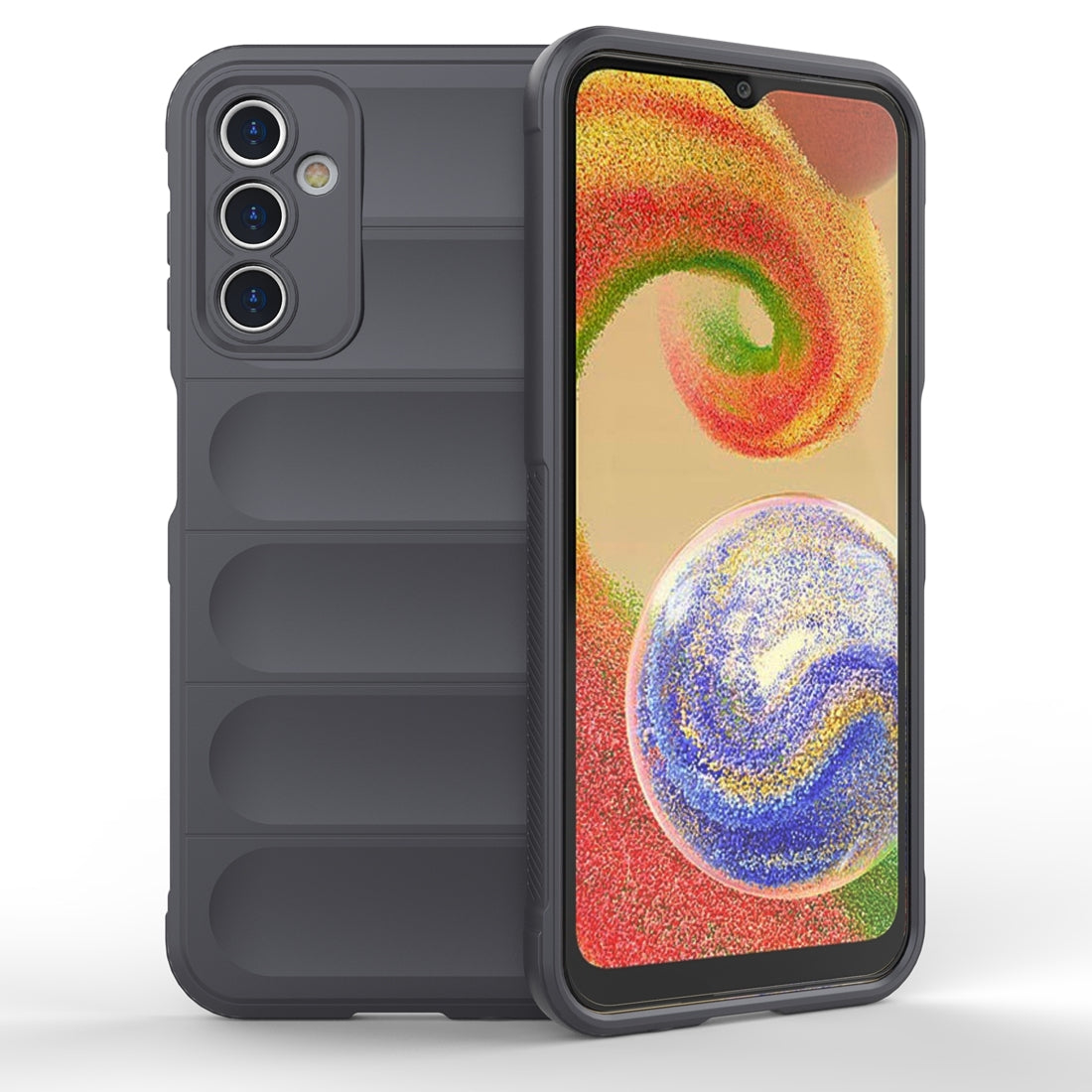 Samsung Galaxy A14 5G Magic Shield TPU + Flannel Protective Phone Case Cover, Shockproof Scratch Resistant