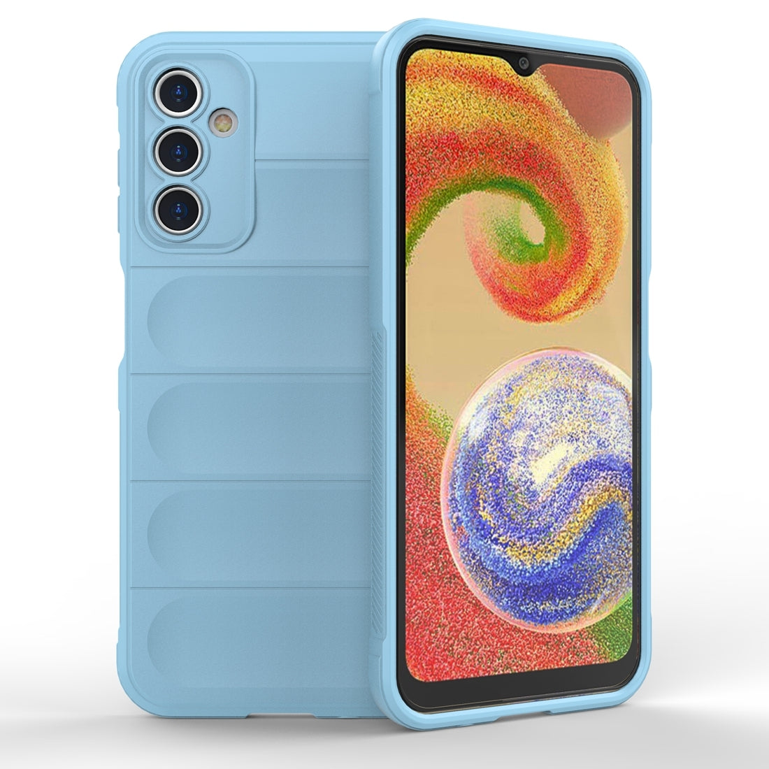 Samsung Galaxy A14 5G Magic Shield TPU + Flannel Protective Phone Case Cover, Shockproof Scratch Resistant