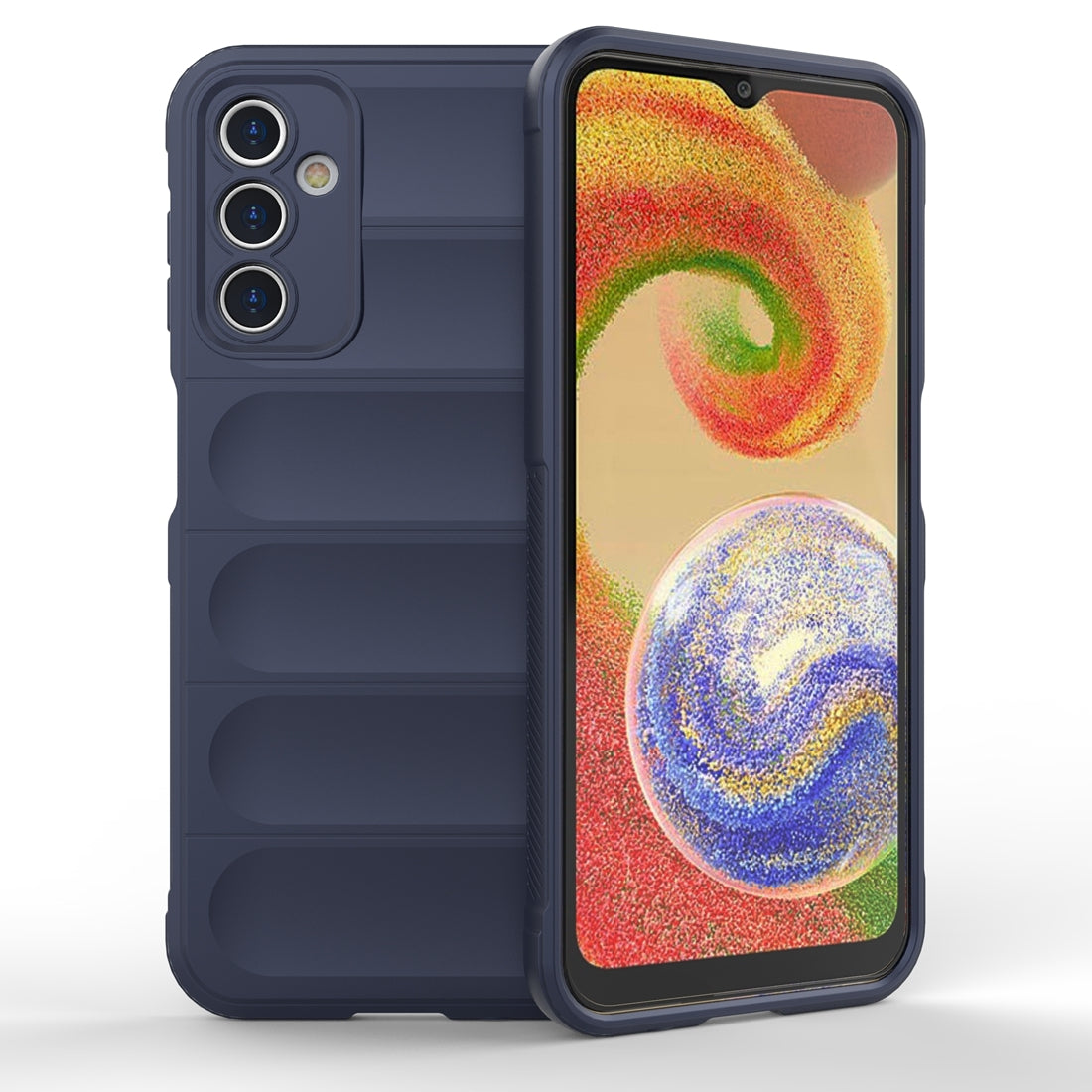 Samsung Galaxy A14 5G Magic Shield TPU + Flannel Protective Phone Case Cover, Shockproof Scratch Resistant