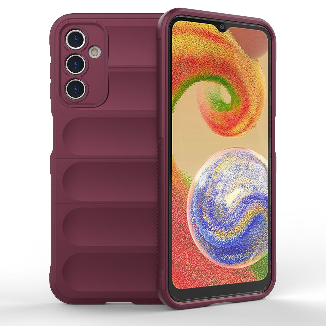 Samsung Galaxy A14 5G Magic Shield TPU + Flannel Protective Phone Case Cover, Shockproof Scratch Resistant