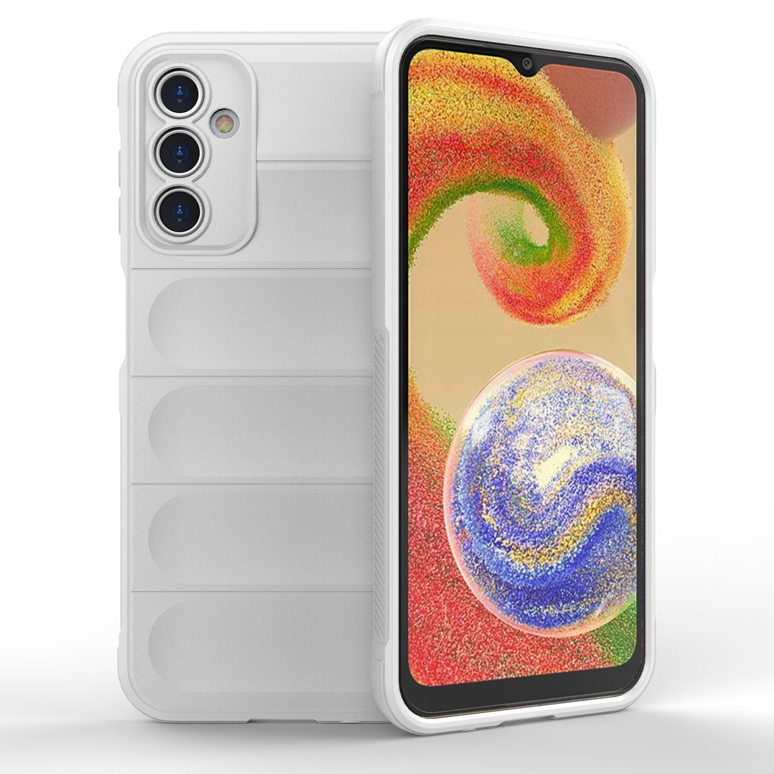 Samsung Galaxy A14 5G Magic Shield TPU + Flannel Protective Phone Case Cover, Shockproof Scratch Resistant