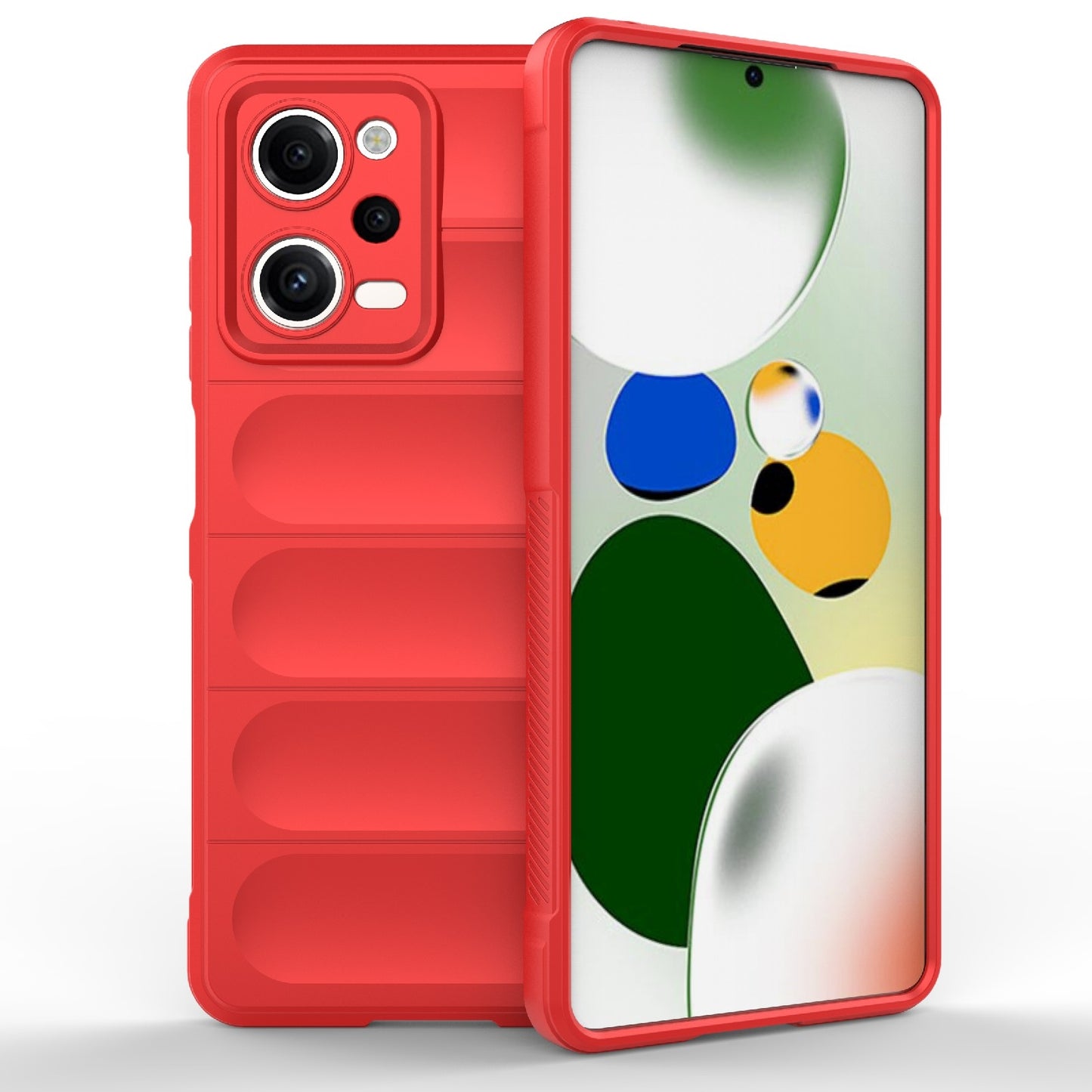 Xiaomi Redmi Note 12 Pro 5G Magic Shield TPU + Flannel Protective Phone Case Cover, Shockproof Scratch Resistant