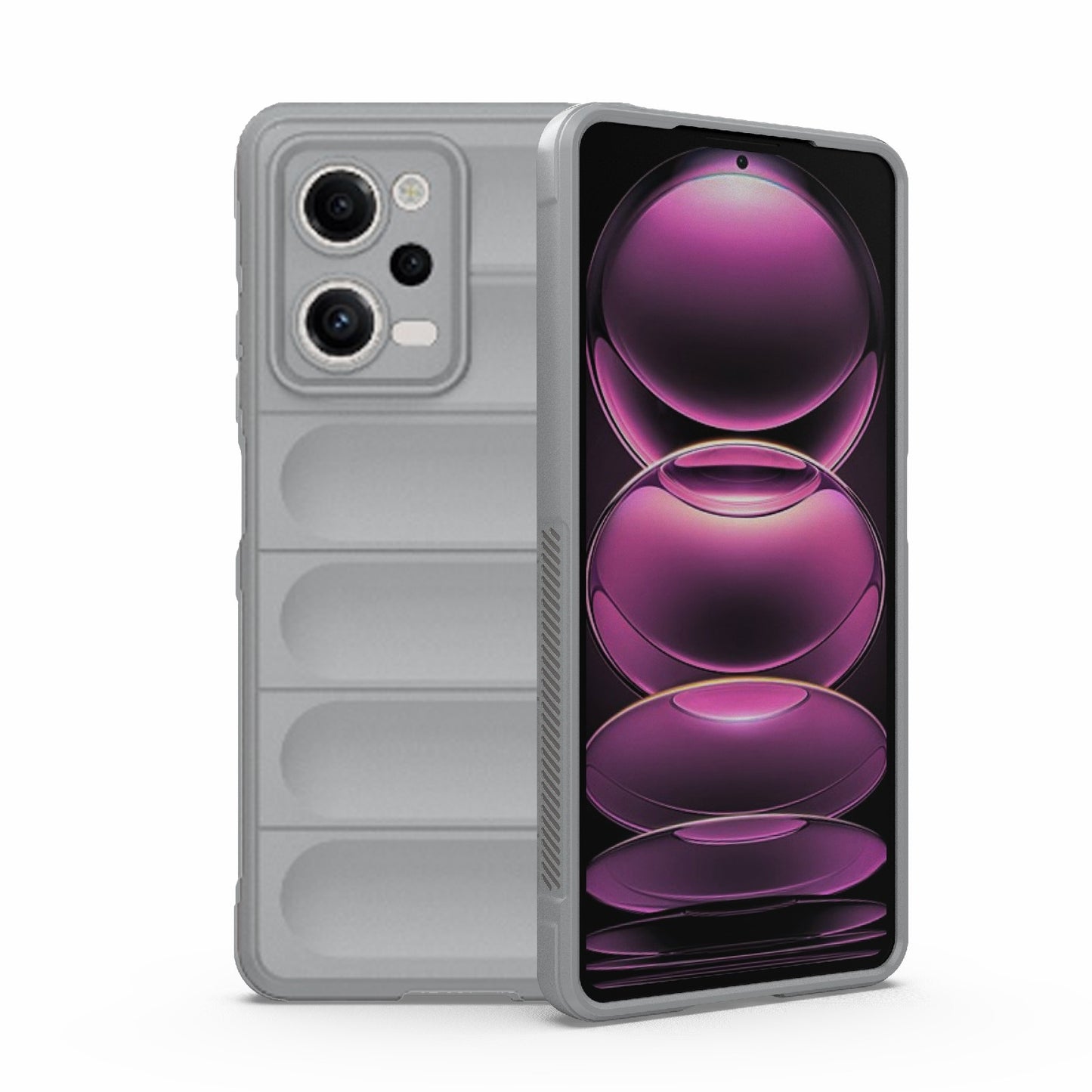 Xiaomi Note 12 Pro 5G Speed Magic Shield TPU + Flannel Protective Phone Case Cover, Shockproof Scratch Resistant